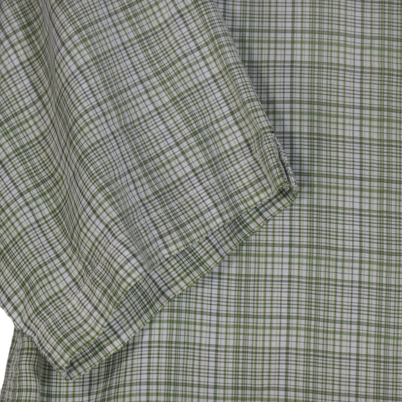 The North Face Shirt Mens Medium Green Button Pocket Intentionally Distressed - Picture 8 of 15